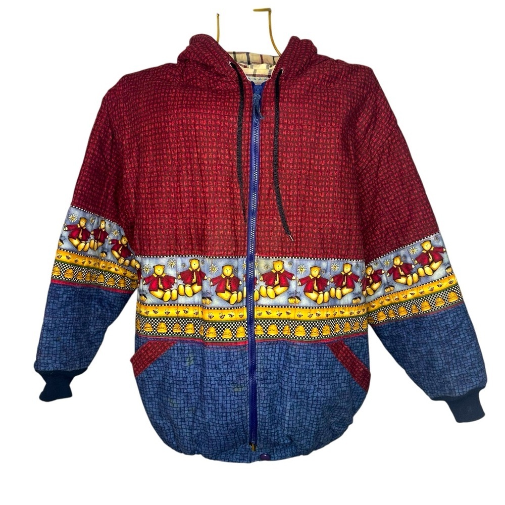 Vintage Quilts-N-More Created by Phyllis Handmade Hand Quilted Coat 1 Of a Kind